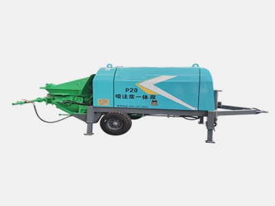 P20 spray grouting integrated pump