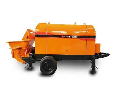 HBT30.6.52RS diesel concrete towing pump